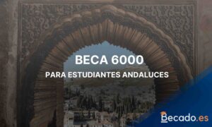 Beca 6000 de la Junta de Andalucía para estudiantes